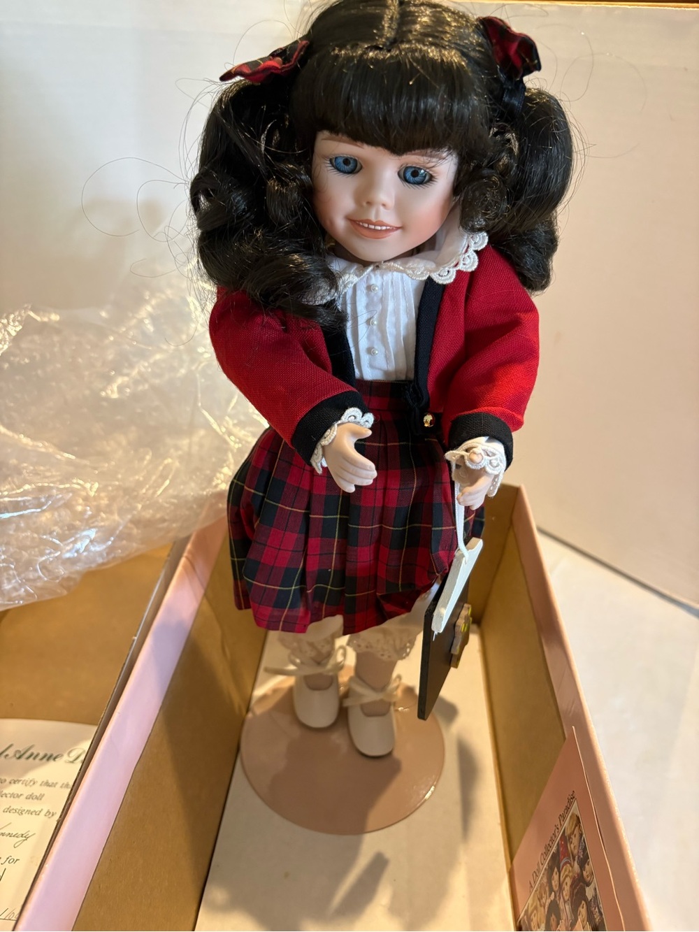 Carol Anne Dolls Ashley By Karen Kennedy Porcelain Doll - Classic Collectibl